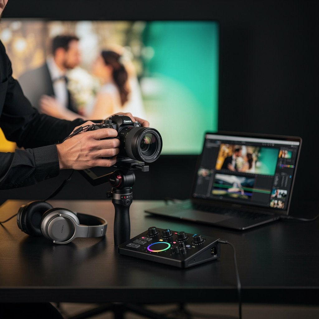 Lucid Content Studio professional videographer capturing cinematic moments in Ocoee, Florida