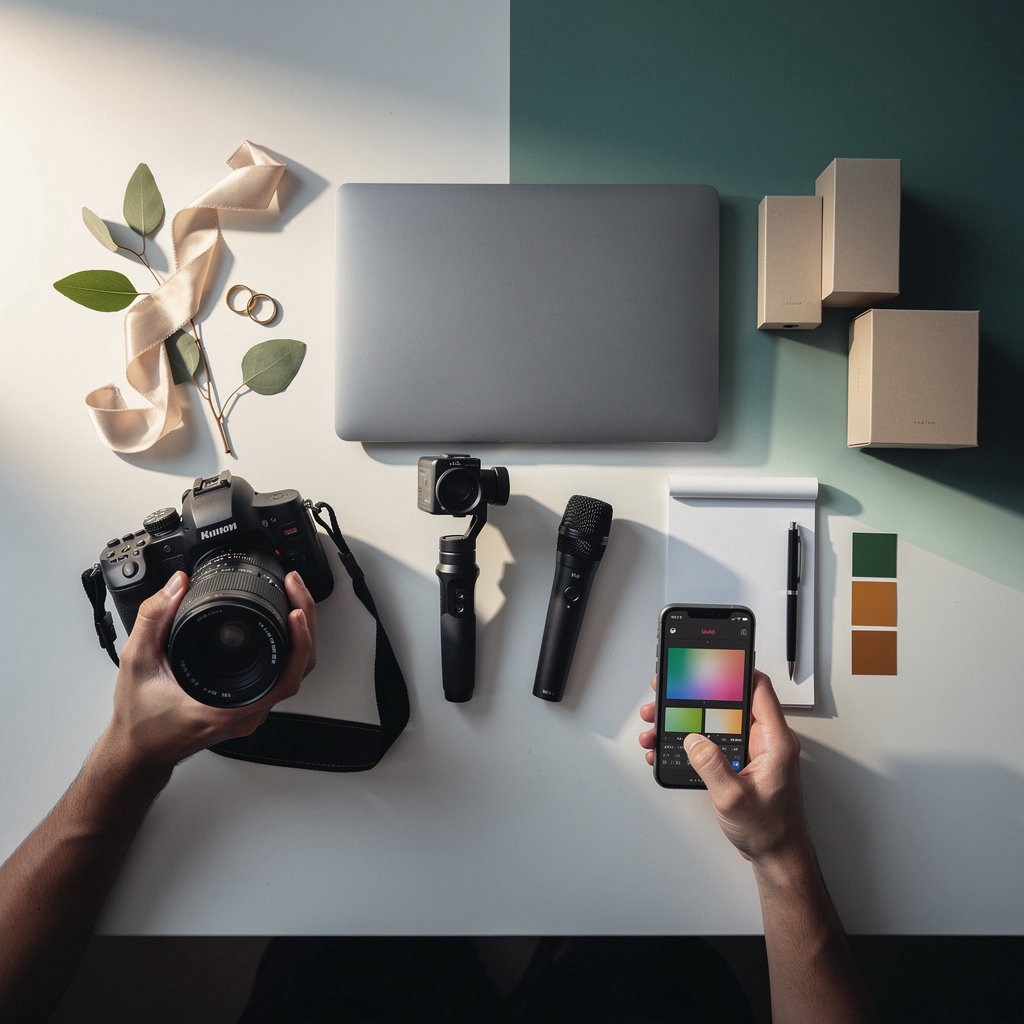 Lucid Content Studio professional video production services - wedding, corporate, and brand content creation